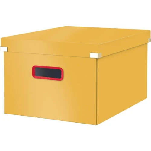 Pudełko do przechowywania Leitz Click&Store Cosy średnie żółte 53480019