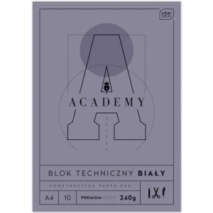 Blok techniczny A4 10 240g ACADEMY
