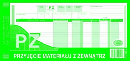 362-2 PZ Przyjęcie materiałowe 1/3 A3 Michalczyk i Prokop
