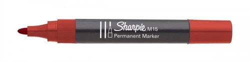 Marker permanetny SHARPIE M15 okrągły czerwony S192605