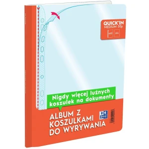 Album OXFORD z koszulkami krystalicznymi do wyrywania A4 60K 50MIC KRYS 400136890