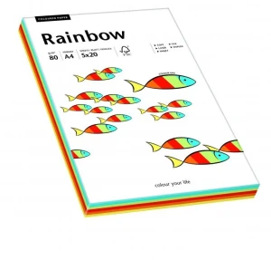 Papier ksero A4 80g RAINBOW mix intensywny 88043188