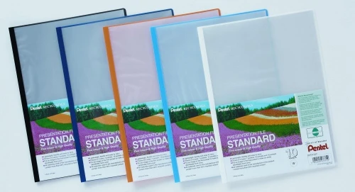 Skoroszyt prezentacyjny STANDARD 10k niebieski DCP2410C PENTEL