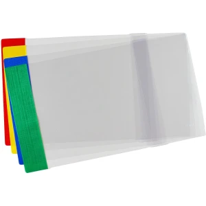 Okładki regulowane na książki i zeszyty Z6 kolorowe 25 sztuk 27,2x39,3-43,7cm OZK-40 BIURFOL