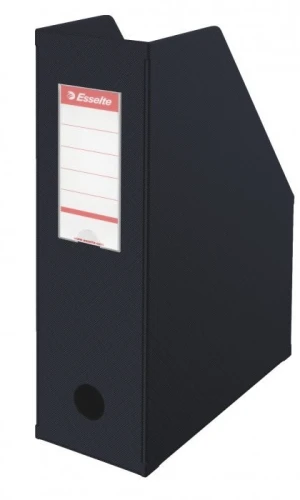 Pojemnik składany A4 100mm czarny ESSELTE PVC 56077
