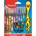 Flamastry Colorpeps monster 12 szt. 845400