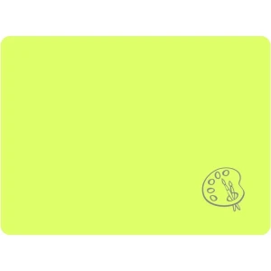Podkładka na biurko do prac plastycznych 28x38cm A4 neonowy żółty PS-NEON-A4-02 BIURFOL