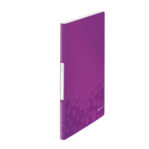 Album ofertowy 20kieszeni LEITZ WOW fioletowy 46310062