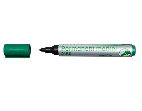 Marker permanentny 2150 zielony 110168 okrągła końcówka D.RECT
