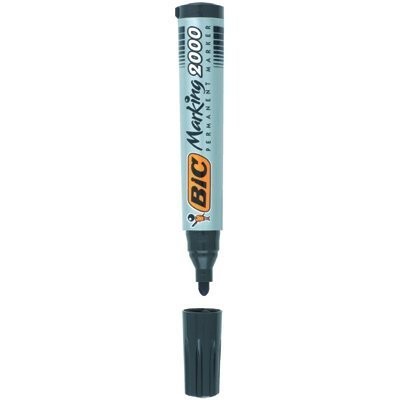 Marker permanentny 2000 czarny BIC ECO okrągła końcówka 8209153