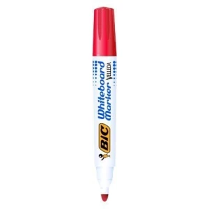 Marker VELLEDA 1701 suchościeralny czerwony BIC ECO okrągła końcówka 904939