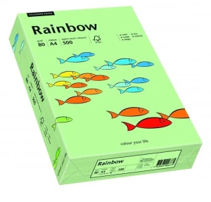 Papier ksero A4 80g RAINBOW R75 przygaszona zieleń 88042629