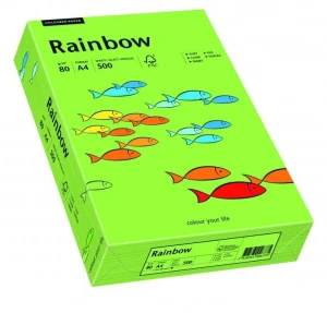 Papier ksero A4 80g RAINBOW R76 zielony 88042651