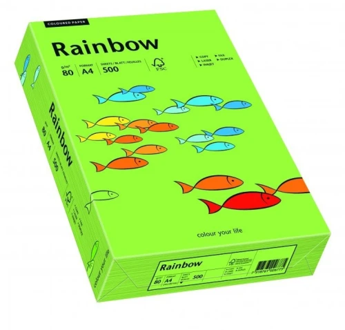 Papier ksero A4 80g RAINBOW R76 zielony 88042651