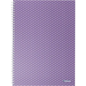 Kołonotatnik Colour`Breeze A4 w kratkę lawendowy 628479 ESSELTE
