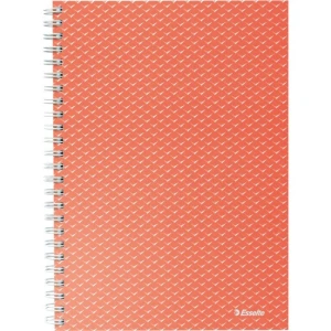 Kołonotatnik Colour`Breeze A5 w kratkę koralowy 628468 ESSELTE