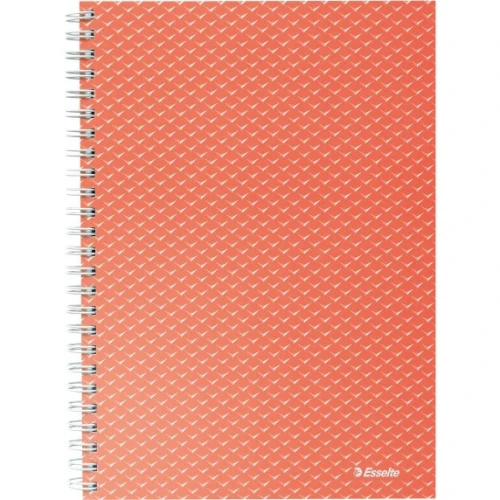 Kołonotatnik Colour`Breeze A5 w kratkę koralowy 628468 ESSELTE
