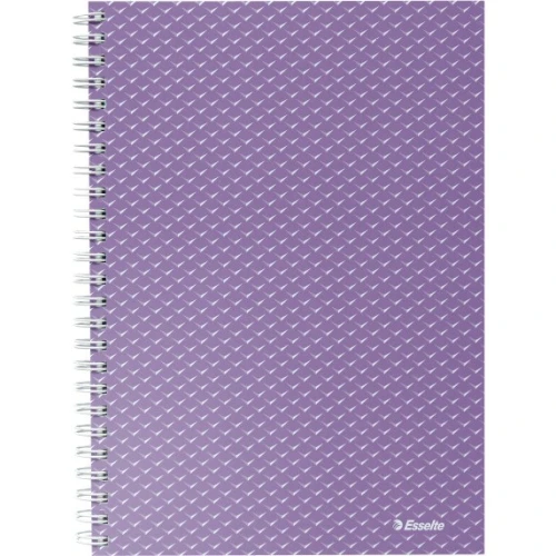 Kołonotatnik Colour`Breeze A5 w kratkę lawendowy 628469 ESSELTE