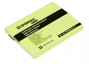 Bloczek samoprzylepny 101x76mm 100k żółty ECO 7594001PL11 DONAU
