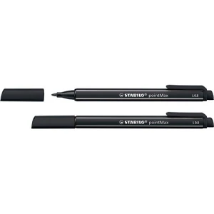 Cienkopis STABILO pointMAX czarny 488/46