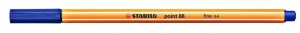 Cienkopis STABILO point 88/22 0.4mm błękit paryski/błękit pruski