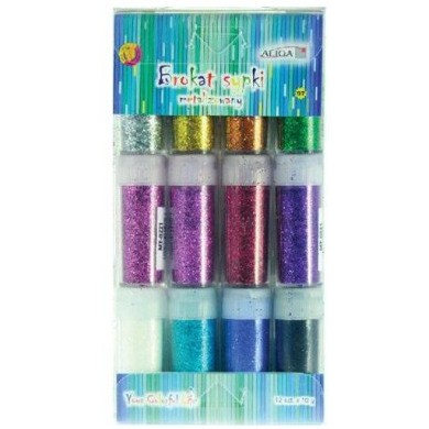Brokat sypki bio 10g (12 kolorów) MT-0221 ALIGA