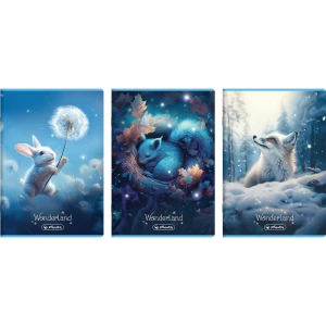 Zeszyt A4 32k podwójna linia kolorowa WONDERLAND 400209670 HERLITZ