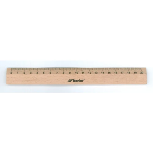 Linijka drewniana 20cm 30061 LENIAR