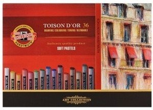 Kredki pastele suche 36 kolorów TOISON DOR 8515N KOH-I-NOOR