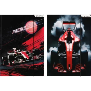 Teczka z gumką A4 RACING mix 583302 STARPAK