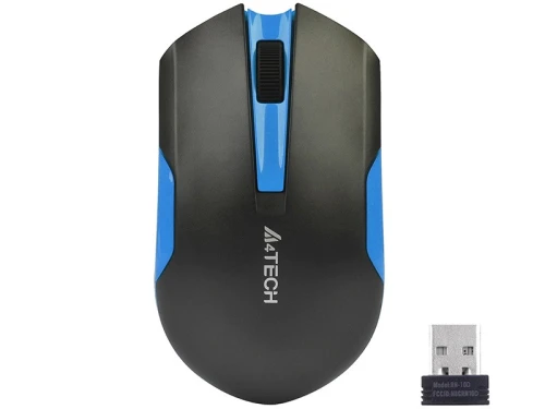 Mysz bezprzewodowa A4TECH V-TRACK G3-200N-1 czarno-niebieska A4TMYS46037