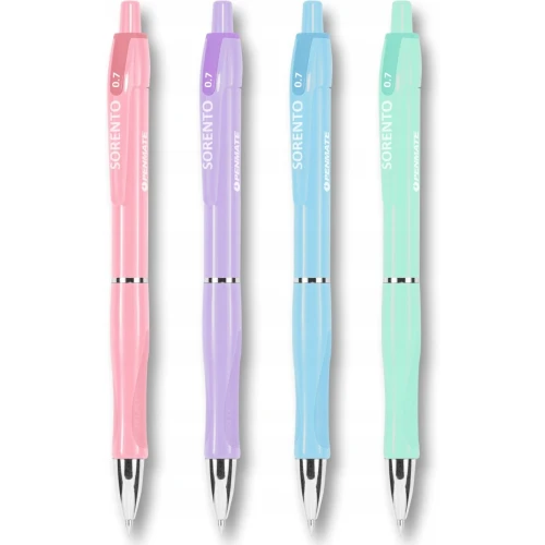 Długopis SORENTO pastelowy 0,7 wkład niebieski TT8307 PENMATE