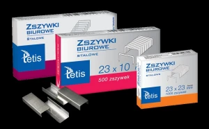 Zszywki biurowe nr. 10 1000szt GZ101-B TETIS