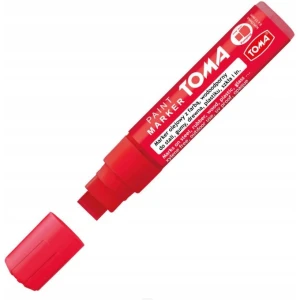 Marker olejowy JUMBO czerwony 15x8mm TO-443 TOMA