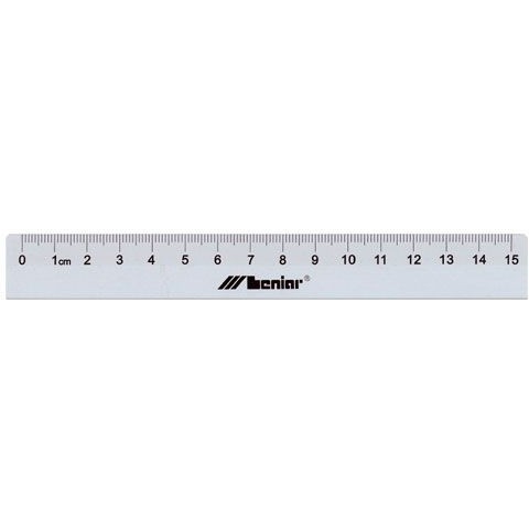 Linijka metalowa 15cm 30403 LENIAR