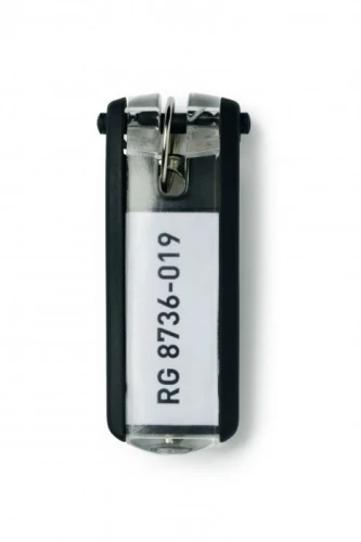 Zawieszki do kluczy (6szt.) czarne 195701 DURABLE KEY CLIP