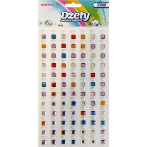 Dżety samoprzylepne kwadraty 164szt. DS88 BREWIS