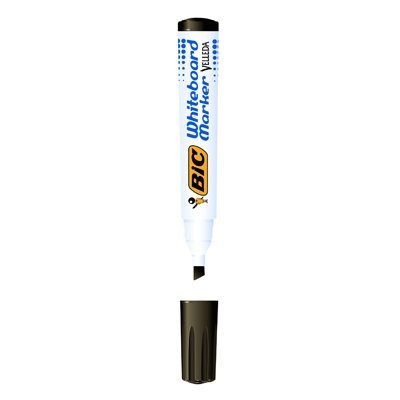 Marker VELLEDA 1751 suchościeralny czarny BIC ECO ścięta końcówka 904946