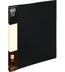 Teczka ofertowa 9004A czarna 40 koszulek 120-1197 GRAND