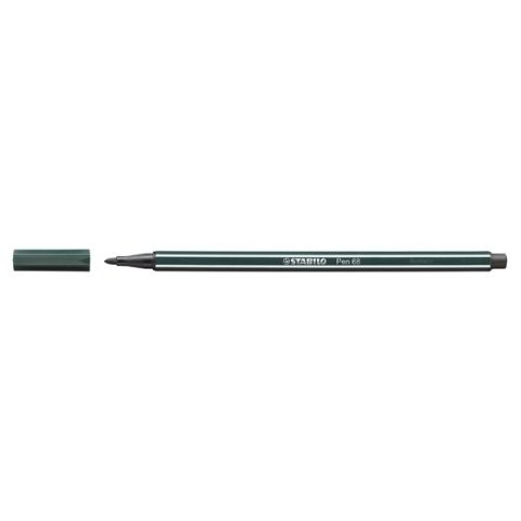 Flamaster STABILO PEN 68/63 oliwka/zieleń ziemista