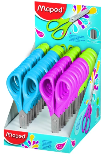 Nożyczki ESSENTIALS szkolne 13cm MAPED 464212