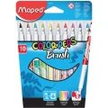 Flamastry COLORPEPS BRUSH 10szt. 848010 MAPED