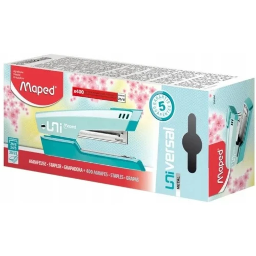 Zszywacz MAPED Universal Metal Pastel do 25 kartek 354301
