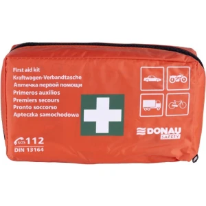 Apteczka samochodowa DONAU SAFETY materiałowa DIN pomarańczowa 32542411-07