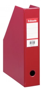 Pojemnik składany A4 70mm Bordowy ESSELTE PVC 56050