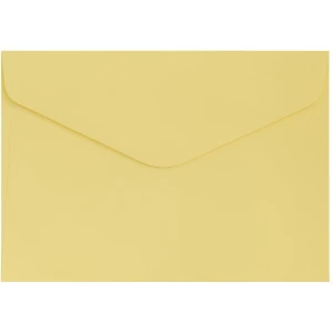 Koperta C6 gładki żółty satynowany 130g. (10szt.) 280237 Galeria Papieru