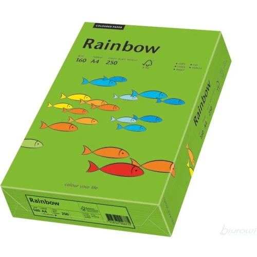 Papier ksero A4 160g RAINBOW R78 ciemny zielony 88042681