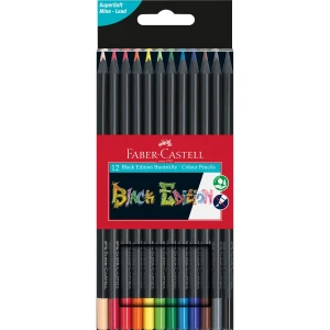 Kredki trójkatne BLACK EDITION 12kol. FABER CASTEL 116412
