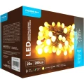 Lampki choinkowe kulki MODEE 20m 200LED ciepła barwa ML-C20092