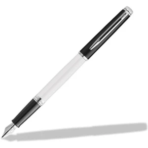Pióro wieczne WATERMAN HEMISPHERE Black White FP CT F 2202843
